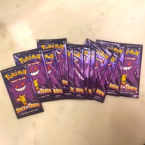 Pokémon Trick or Treat BOOster Packs of 5